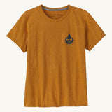 Patagonia Women's 50 Year Responsibili Tee - Plant Peace / Dried Mango