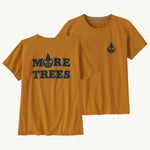 Patagonia Women's 50 Year Responsibili Tee - Plant Peace / Dried Mango