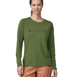 Patagonia Women's Capilene Cool Graphic Shirt - Green X-Dye