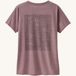 Patagonia Women's Capilene Cool Daily Graphic Shirt - Stormy Mauve