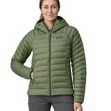 Patagonia Women's Down Sweater Hoody - Terrain Green