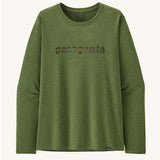 Patagonia Women's Capilene Cool Graphic Shirt - Green X-Dye