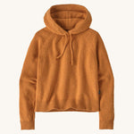 Patagonia Women's Recycled Wool-Blend Hooded Sweater - Dried Mango