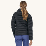 Veste à capuche Patagonia pour femmes Down Sweater - Prune Obsidienne