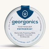 Georganics Toothsoap - English Peppermint