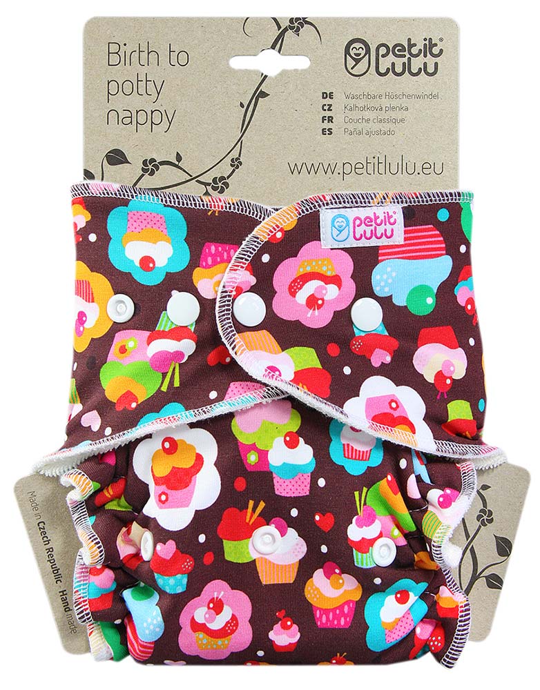 Petit Lulu One-Size Fitted Nappy Snaps