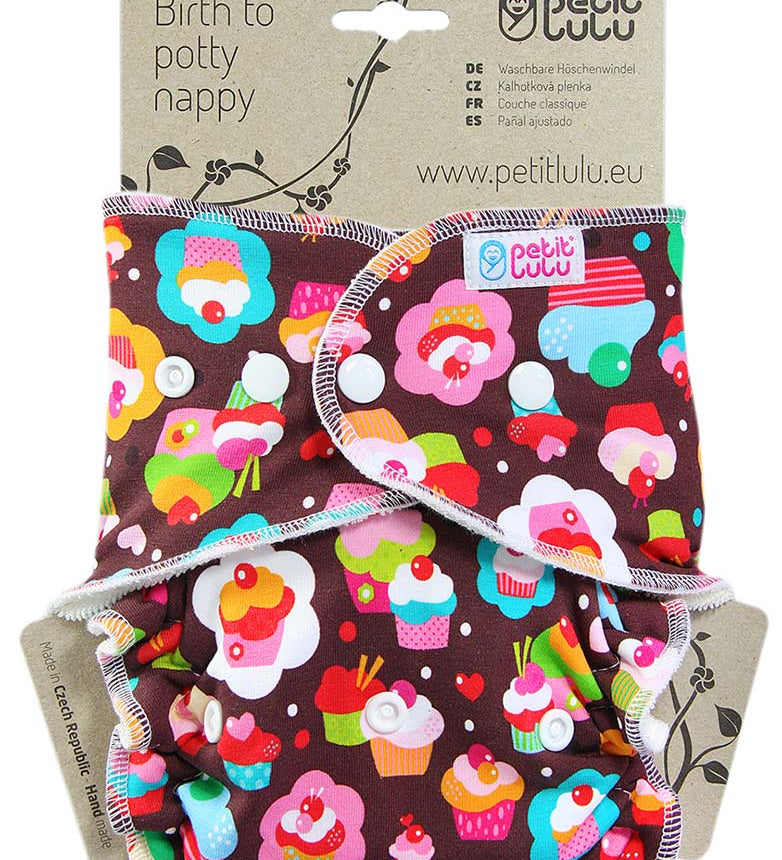 Petit Lulu One-Size Fitted Nappy Snaps