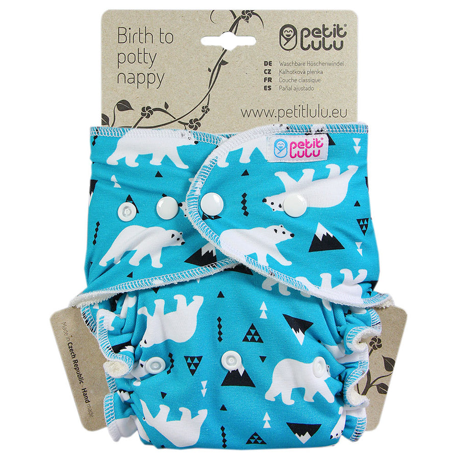 Petit Lulu One-Size Fitted Nappy Snaps