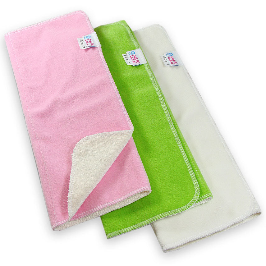 Petit Lulu Prefold Inserts 3 Pack