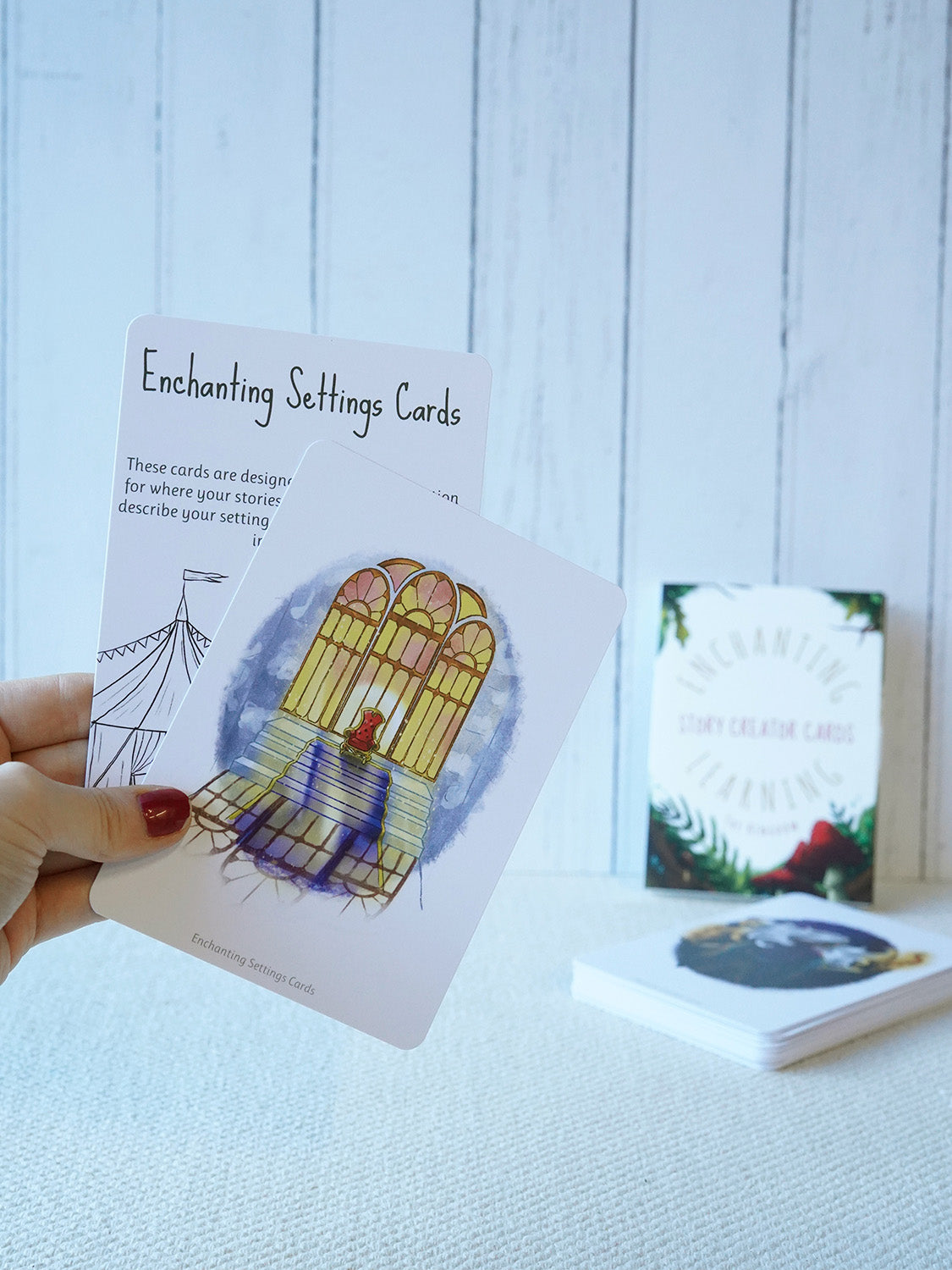 Enchanting Setting Cards an