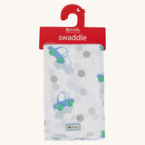 Piccalilly Baby Muslin Swaddle - Beep Beep