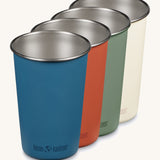 Klean Kanteen Steel 16oz Pint Cups - 4 Pack