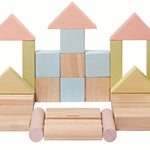 PlanToys 40 Unit Pastel Blocks