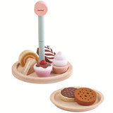 The PlanToys Bakery Stand Set