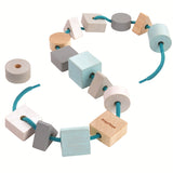 Plan Toys Geo Lacing Beads