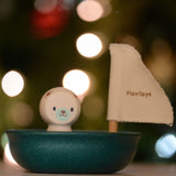 Plan Toys Polar Bear Sailing Boat