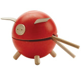 PlanToys Red Piggy Bank