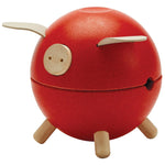 Plan Toys Red Piggy Bank