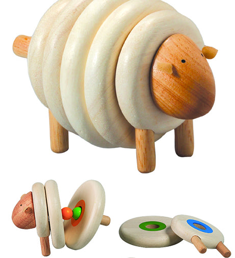 Plan Toys Lacing Sheep Threading Game for toddlers and preschoolers