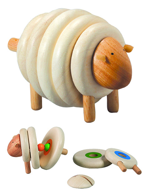 Plan Toys Lacing Sheep Threading Game for toddlers and preschoolers