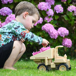 Plan Toys Camion à benne basculante naturelle édition spéciale