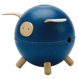 Plan Toys Blue Piggy Bank