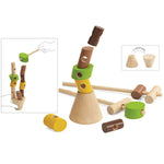 PlanToys Stacking Logs Game