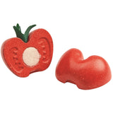 The tomato from the PlanToys Wonky Fruit & Vegetables set. 