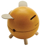 Plan Toys Yellow Piggy Bank