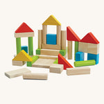 PlanToys 40 Colourful Unit Blocks