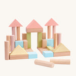 PlanToys 40 Unit Pastel Blocks