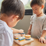 Plan Toys Geometric Sorting Board - Orchard