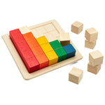 Plan Toys Blocs de comptage colorés