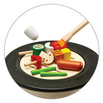 PlanToys Wooden BBQ Playset