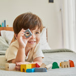 PlanToys Wooden Cityscape Blocks