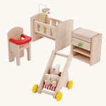 PlanToys Dolls House Nursery & Baby