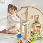 Plan Toys Green Dolls' House/Furniture