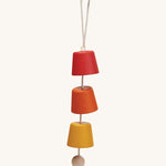 The PlanToys Garden Chimes on a plain background. 