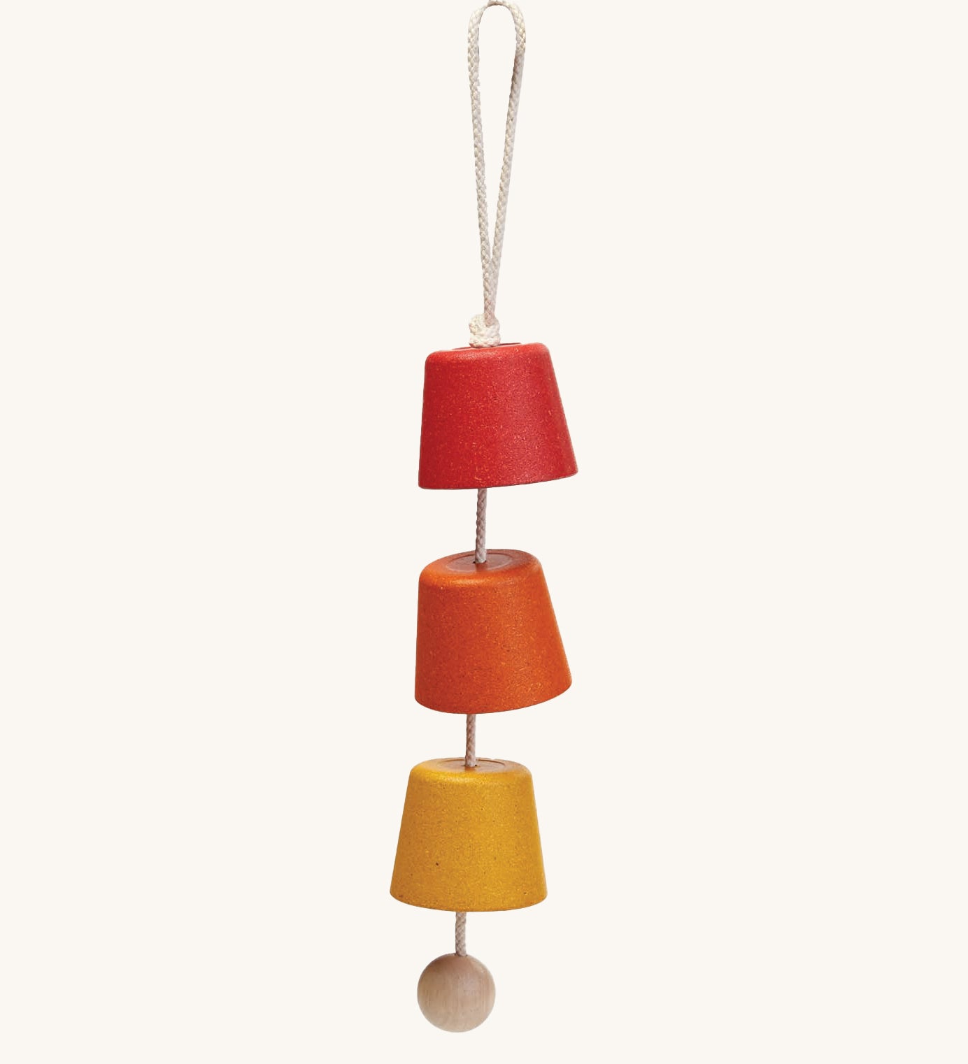 The PlanToys Garden Chimes on a plain background. 