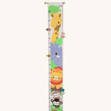 The PlanToys Jungle Height Chart on a plain background. 
