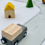 Plan Toys Rubber Road and Rail Set - Small