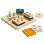 Plan Toys Geometric Sorting Board - Orchard