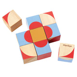 Cubes à motifs géographiques PlanToys