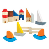 Blocs de marina en bois PlanToys