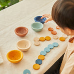 Plan Toys Sort & Count Cups - Orchard