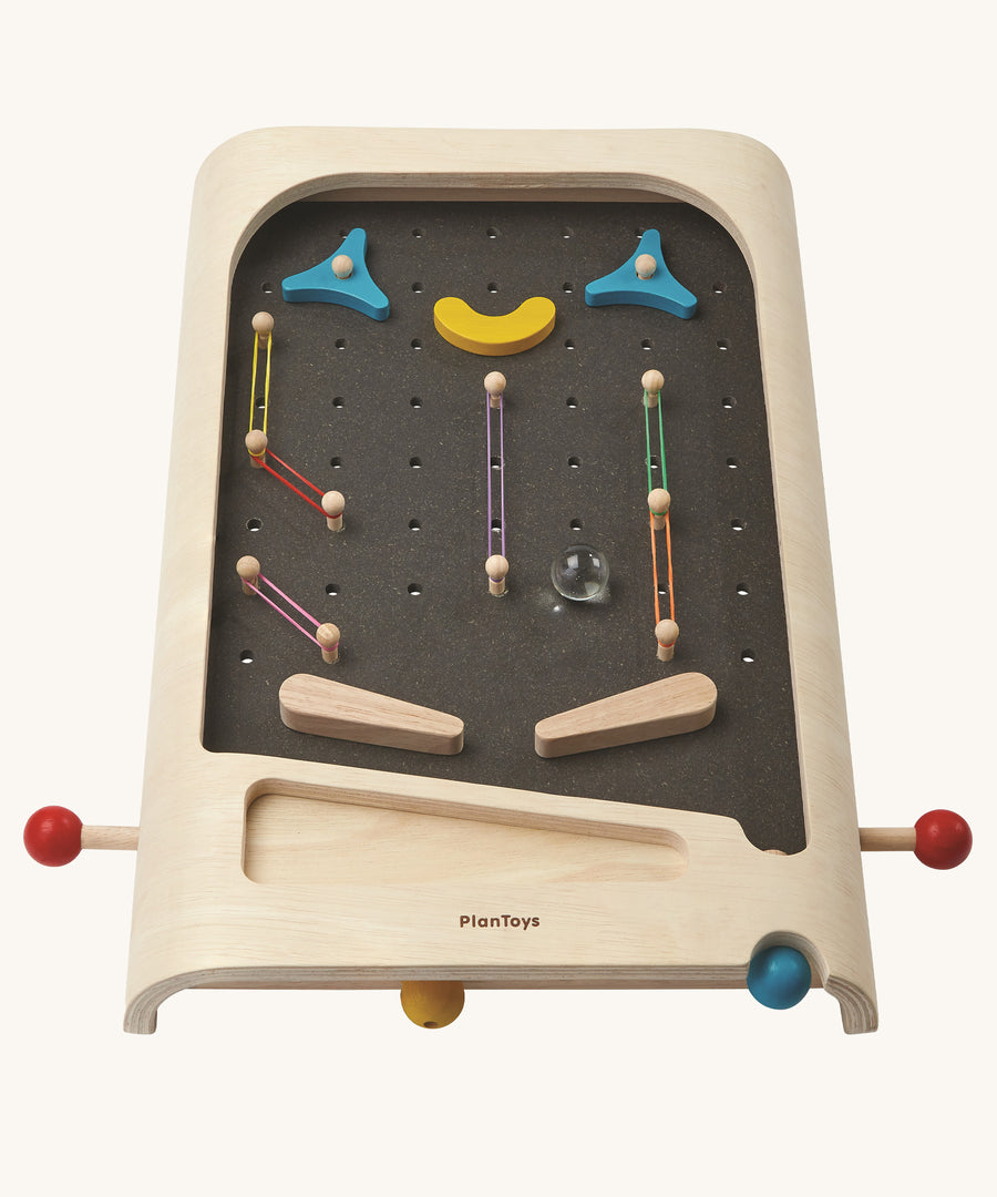 The PlanToys Pinball game on a plain background.