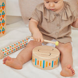 PlanToys Solid Drum - Pastel