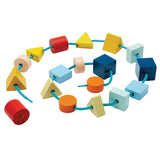 Plan Toys Geo Lacing Beads