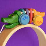 Plan Toys Rainbow Alligator