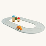 PlanToys Rubber Road and Rail Set - Small